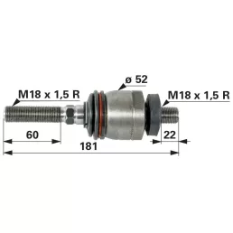 Axiális csukló Landini - M18 x 1,5 / M18 x 1,5