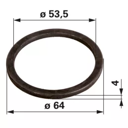Gyűrű Renault 6005009873 - 53,5 x 64 x 4 mm