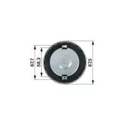   Tanksapka légtelenítővel Steyr 1192550151 - 58,3 x 87,5 mm