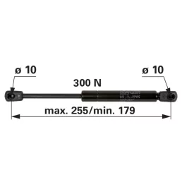 Gázrugó ajtókhoz Same - 300 N, hossz 255 mm