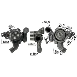 Vízpumpa Fendt F524200610020