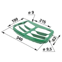 Burkolat elemek John Deere traktorokhoz