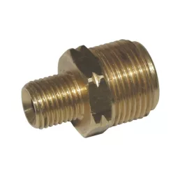   Dupla csődugó horganyzott, külső menet M 16 x1,5 mm, belső menet 3/8 hüvelyk