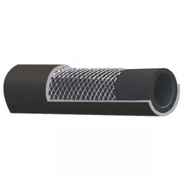   Nagynyomású tömlő fekete, max. 40 bar, belső átmérője 16mm