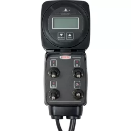   Elektromos vezérlőszekrény Arag 2 szekció mágnesszelepekhez, szobakultúra, Digiblockkal