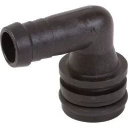 Csőcsonk AS30, 90 fokos, 20 mm Rau 00009178
