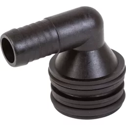 Csőcsonk AS40, 90 fokos, 20 mm Rau 00080352