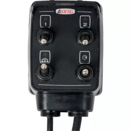   Elektromos vezérlőszekrény 2 szekció, szobakultúra, kábelkészlet 5 m Arag