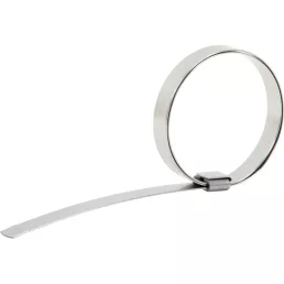 Bilincs Rozsdamentes acél, 48 x 9,5 mm