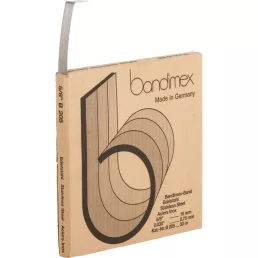 Bandimex tekercs Rozsdamentes acél, 30 m x 16 mm