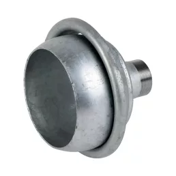 Olasz csatlakozó V-elem menettel 6" / 2 1/2"