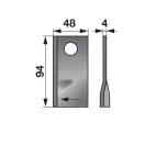 Kaszapenge készlet jobb BCS 94 x 48 x 4 mm Prillinger (25 db)
