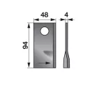 Kaszapenge készlet bal BCS 94 x 48 x 4 mm Prillinger (25 db)