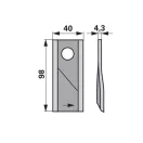 Kaszapenge készlet bal Niemeyer 98 x 40 x 4,3 mm Radura (25 db)