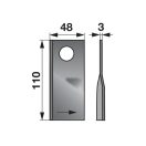 Kaszapenge készlet bal Exklusiv 110 x 48 x 3 mm MWS (25 db)