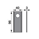 Kaszapenge készlet Reform 96 x 40 x 3 mm Radura (25 db)