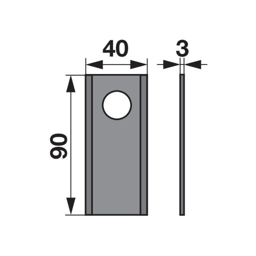 Kaszapenge készlet Fella 90 x 40 x 3 mm Prillinger (25 db)