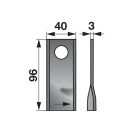 Kaszapenge készlet bal Deutz-Fahr 96 x 40 x 3 mm Prillinger (25 db)