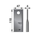 Kaszapenge készlet bal Fella 118 x 47 x 4 mm Prillinger (25 db)
