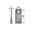 Kaszapenge készlet jobb Fella 112 x 48 x 4 mm Prillinger (25 db)