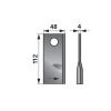 Kaszapenge készlet bal Fella 112 x 48 x 4 mm Prillinger (25 db)