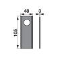 Kaszapenge készlet Hagedorn 105 x 48 x 3 mm Prillinger (25 db)