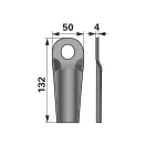 Set lame cositoare JF-Stoll 132 x 50 x 4 mm Prillinger (25 buc.)