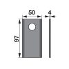 Kaszapenge készlet JF-Stoll 97 x 50 x 4 mm Prillinger (25 db)