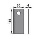 Set lame cositoare JF-Stoll 114 x 50 x 4 mm Prillinger (25 buc.)