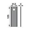 Kaszapenge készlet Kemper 125 x 41,5 x 4 mm Prillinger (25 db)
