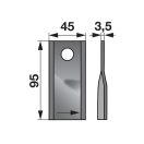 Kaszapenge készlet bal John Deere 95 x 45 x 3,5 mm Prillinger (25 db)