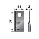 Kaszapenge készlet jobb Reform 87 x 41 x 3 mm Prillinger (25 db)