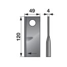 Kaszapenge készlet jobb Reform 120 x 49 x 4 mm Radura (25 db)