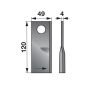 Kaszapenge készlet bal Reform 120 x 49 x 4 mm Radura (25 db)