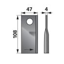 Kaszapenge készlet bal Pöttinger 108 x 47 x 4 mm Radura (25 db)