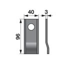 Kaszapenge készlet Kverneland 96 x 40 x 3 mm Prillinger (25 db)