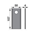 Kaszapenge készlet Deutz-Fahr 107 x 50 x 4 mm Prillinger (25 db)