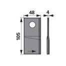 Kaszapenge készlet bal Samasz 105 x 48 x 4 mm MWS (20 db)