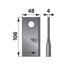 Kaszapenge készlet bal SIP 106 x 48 x 4 mm MWS (20 db)