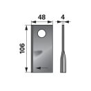 Kaszapenge készlet jobb SIP 106 x 48 x 4 mm MWS (20 db)