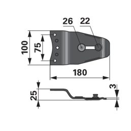 Kaszapenge tartó Reform 225.611.956