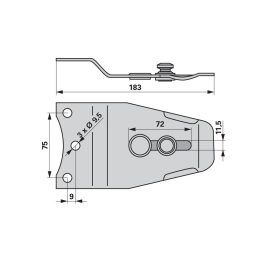 Kaszapenge tartó Reform 225.611.277