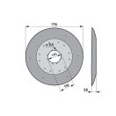 Csúszótányér Samasz 103.05.01.00