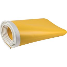 Védőponyva - 42 cm x 6,5 m, sárga