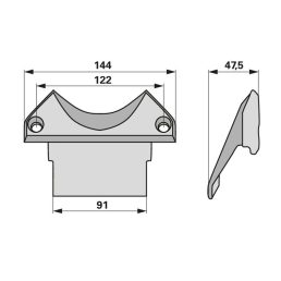 Csúszótalp BCS 511.32403