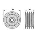 Ékszíjtárcsa BCS 515.31301