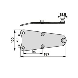 Kaszapenge tartó Marangon 4502150