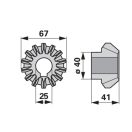 Kúpfogaskerék Vicon VGGT-64, GT-64