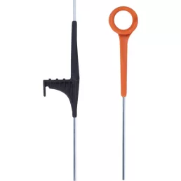   Gyűrűs karó Gallagher hossz 100 cm, rugóacél, narancssárga, 10 darab 723136