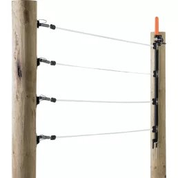   Kapukészlet sodrott, fehér Gallagher 4 vezető, 12,5 mm széles, 6 m 718040